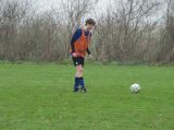 Onderlinge wedstrijd S.K.N.W.K. JO17-1 en S.K.N.W.K. JO16-1 (15-01-2022) (4/81)